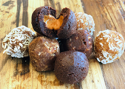 Healthy Baked Bites (with filling)